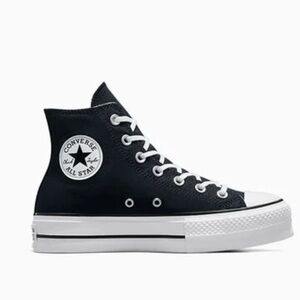 Converse All Star Platform Black High-Top Sneakers